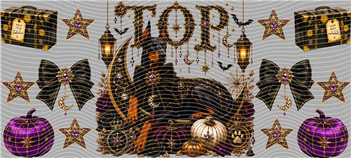 16oz Halloween-J 1093